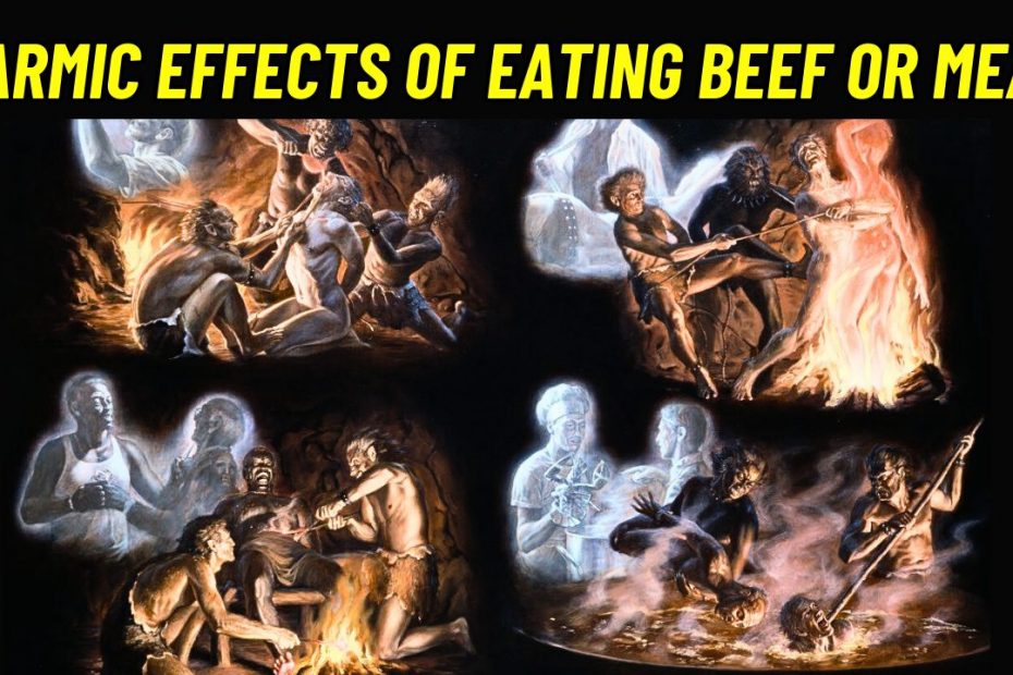 Karmic effects of eating meat