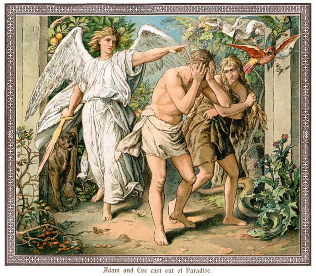 Casting out of Adam and Eve from the Garden of Eden