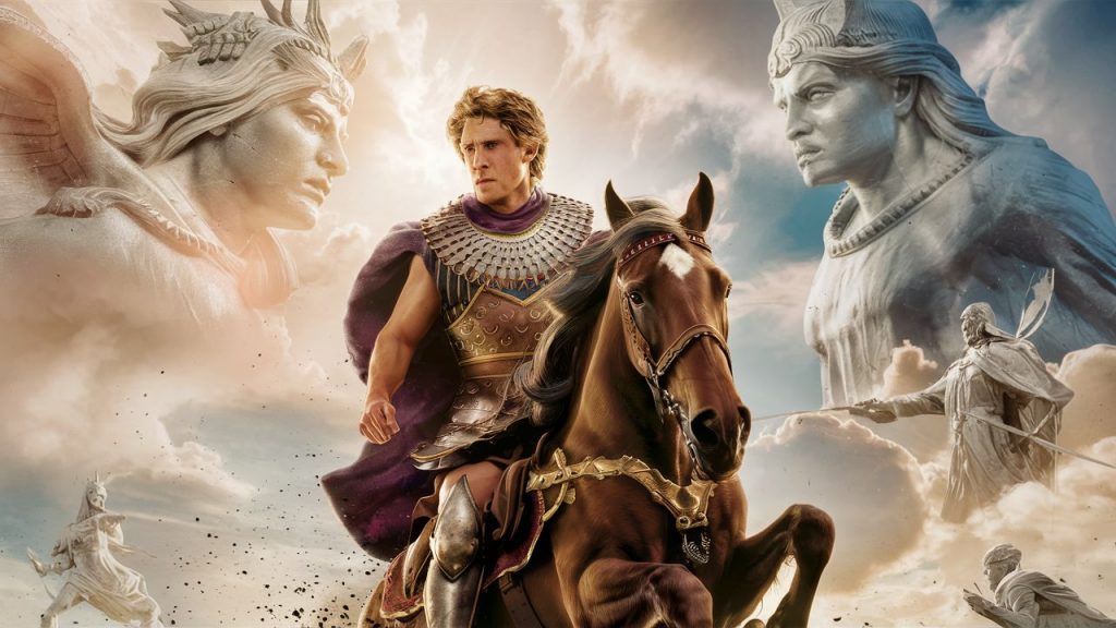 A visual representation of Alexander the Great and the Anunnaki